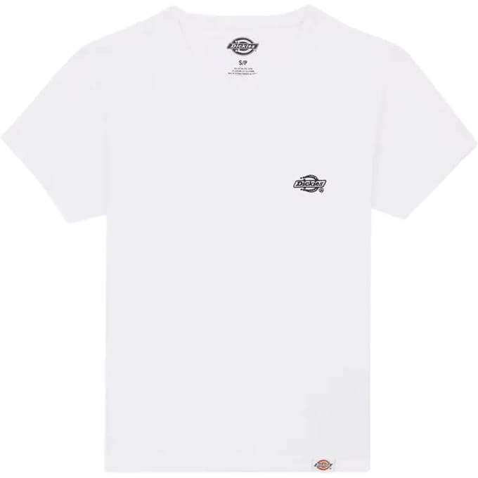 Dickies Gladeville T-shirt Met Korte Mouwen Wit S Vrouw