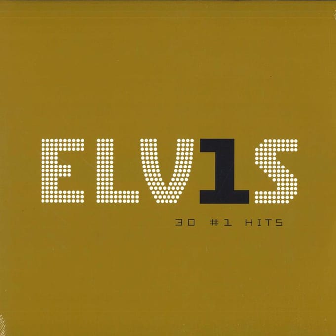 Disque Vinyle ELVIS PRESLEY - ELV1S 30 #1 Hits 88875120941 RCA 2002 Europe Rock beige