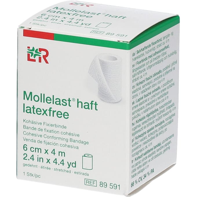 Mollelast Haft Windel Adh Lat.free 6cmx 4m 89591