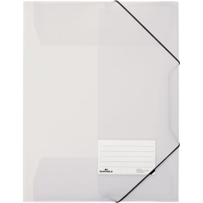 DURABLE hoekspanmap, DIN A4, PP, transparant