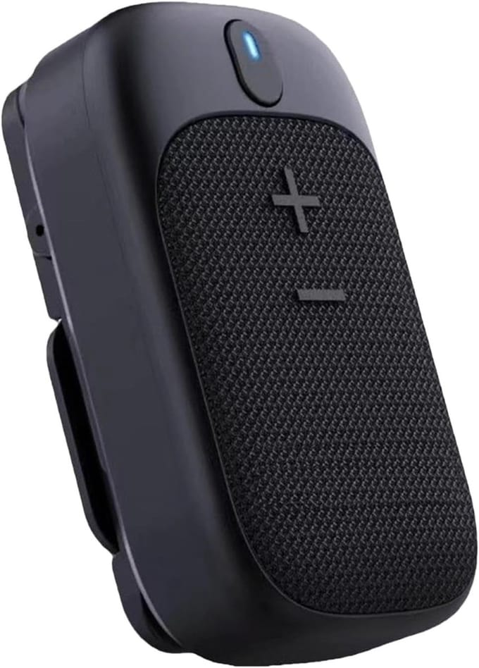 Draagbare Bluetooth Luidspreker - Draadloze Speaker - Muziek Luisteren Buiten - Stevig Waterdicht Ontwerp - 64 gram - Zwart