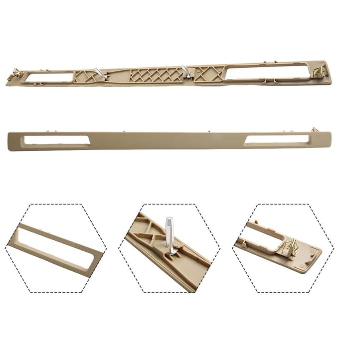Bekerhouder Beige Trim Decoratie Voor BMW 3 Serie E92 E93 E90 E91 #51457138798 gray