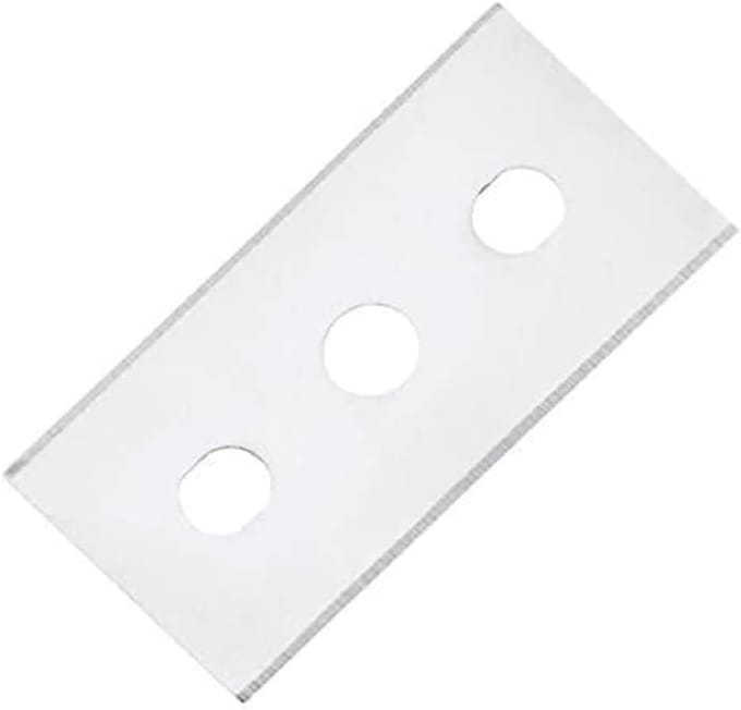Vervangingsblad Schraper - Keukenaccessoire - Schoonmaken - Vaatwasmachinebestendig - 23x1 mm - Wit