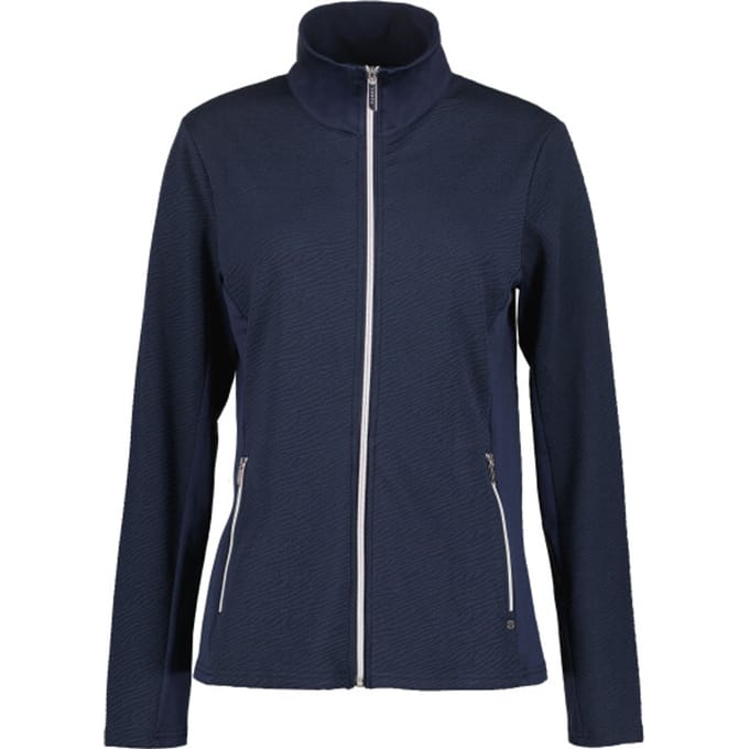 LUHTA - ilvesoja - Fleece sweater met rits dames - Blauw