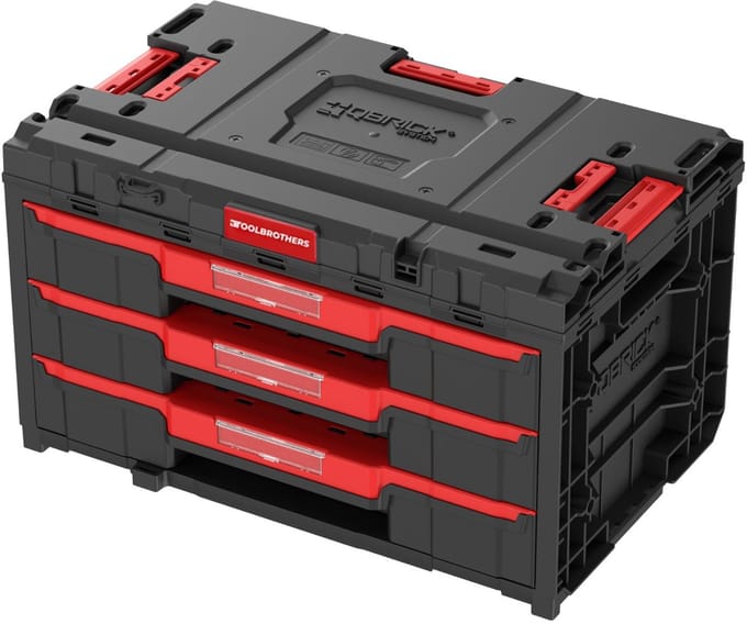 Toolbrothers RHINO XXL Drawer 3 ECO met drie lades + scheidingswanden IP66