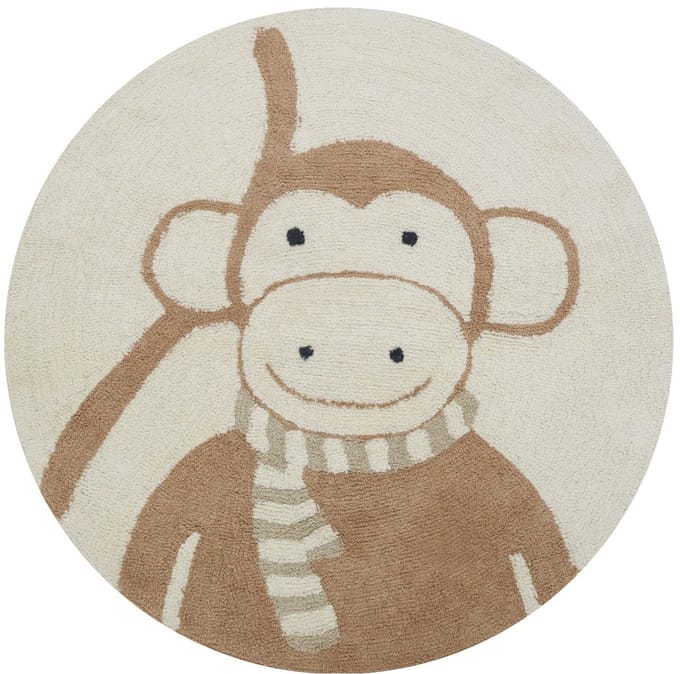 Tapis Petit Little Monkey Vloerkleed - 120 x 120 cm