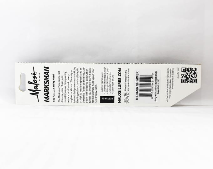 Malosi MA60-SR Metaalsnijder Marksman 60 gram Shimmer (2140)