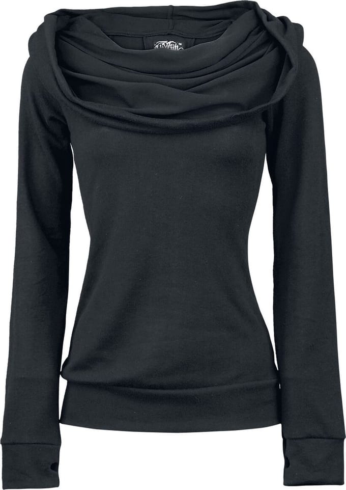 Vixxsin Rest Dames Trui met capuchon - zwart - L