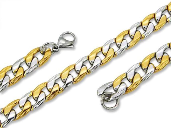 Amanto Armband Barik - 316L Staal - Cuban Schakel - 8mm - 21cm