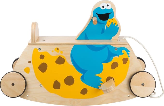 SESAME STREET - SESAME STREET Cookie Swinging See-Saw with Wheels