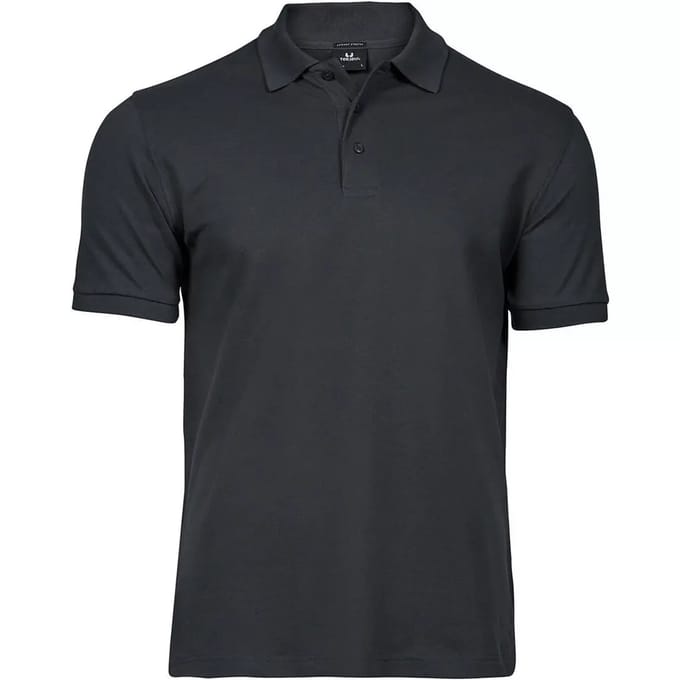 Tee Jays - Men´s Luxury Stretch Polo - Dark Grey (Solid) - M