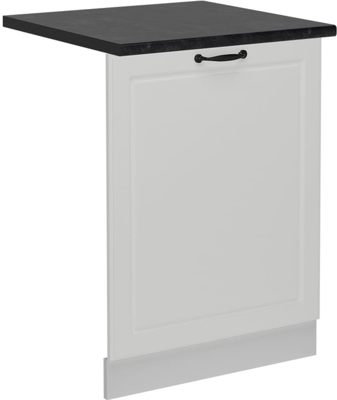 Vicco R-Line Vaatwasserfrontpaneel – 60 cm, WB Antraciet Wit Landhuis