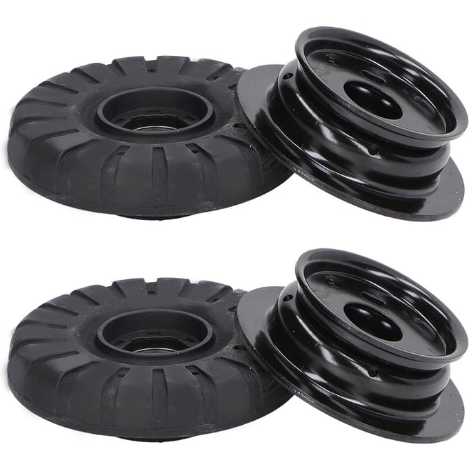 Voorkant Schokdemper Veerpootlager Slijtvast Bovenste Veerpoot Montage Rubber Vervanging voor Chevy Aveo black