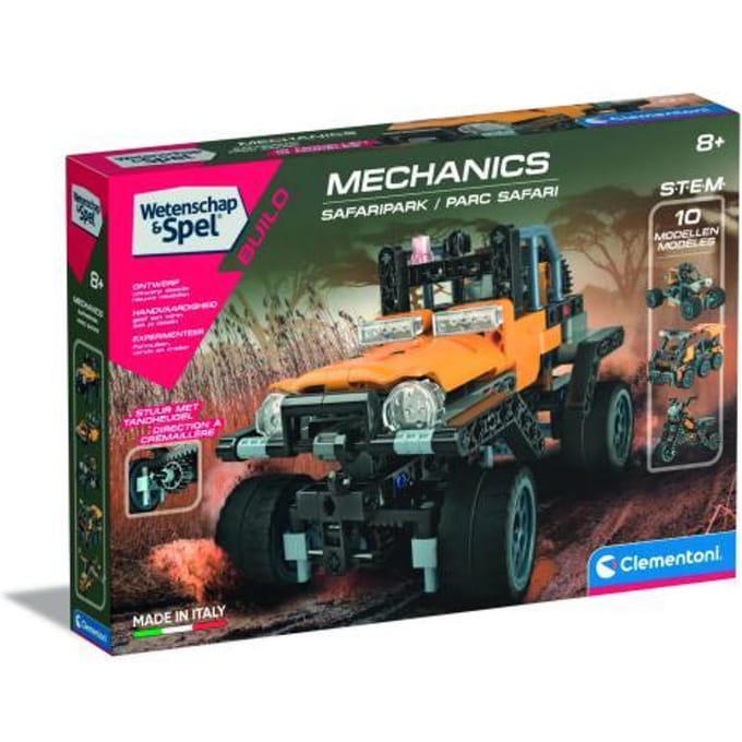 Clementoni Wetenschap & Spel - Mechanics Safaripark