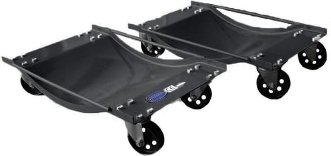 Datona Automovers - auto verplaatsen - 2 stuks - 900 kg draagvermogen