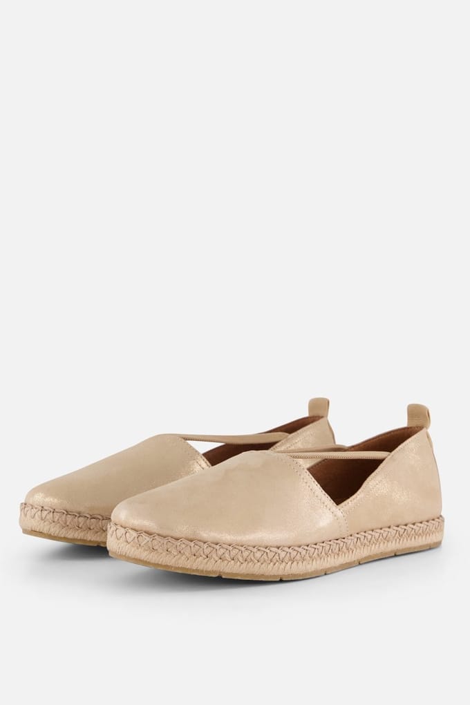 Tamaris Tamaris Espadrilles goud Leer