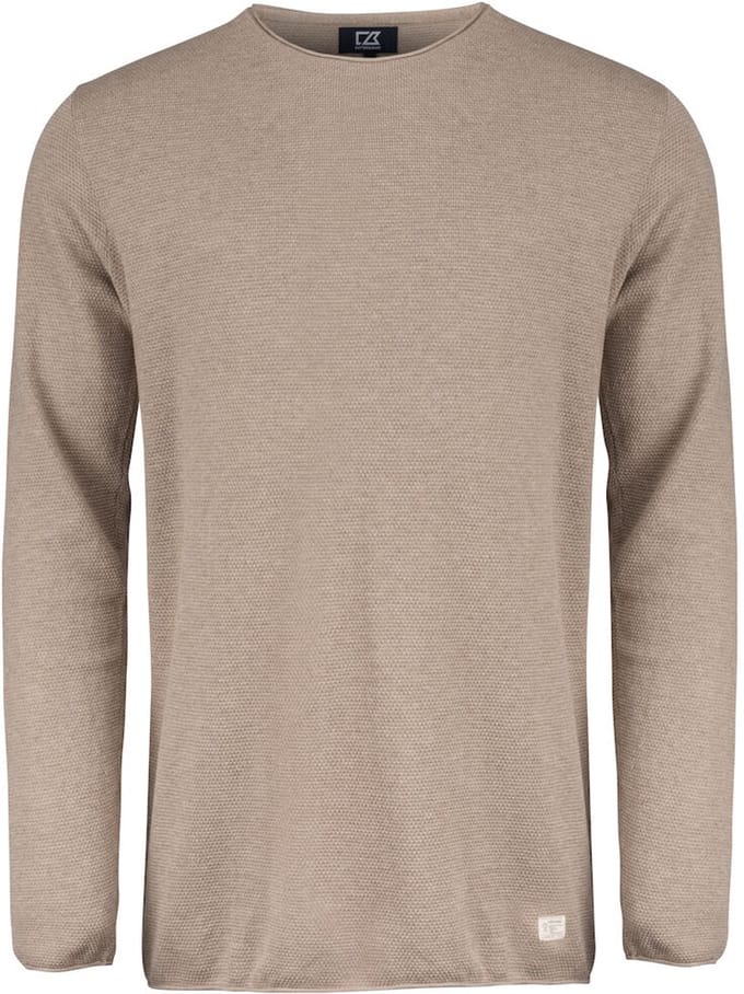 Cutter & Buck Carnation Sweater Heren 355426 - Taupe - XL