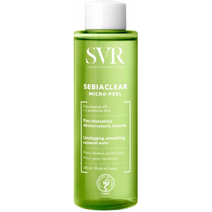 SVR Sebiaclear Micro-Peel Unclogging Renewal Essence 150ml voor de acnegevoelige huid