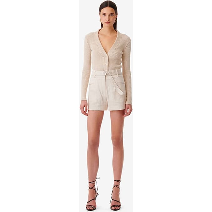 IRO Paris Aster Cream Maat: M | Korte Broeken Outlet | Dames | Beige
