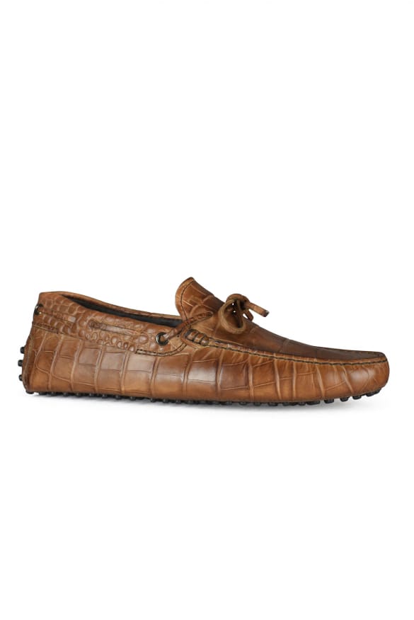 Tod’s mocassins gemaakt van bruin leer