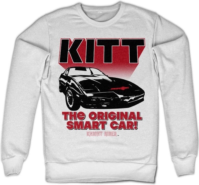 Knight Rider Sweater/trui -M- KITT The Original Smart Car Wit