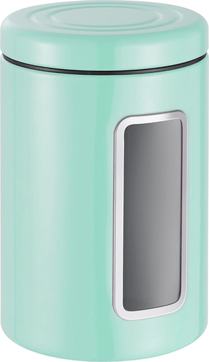Wesco - Voorraadbus met venster  - 2.0 liter - Mint Groen