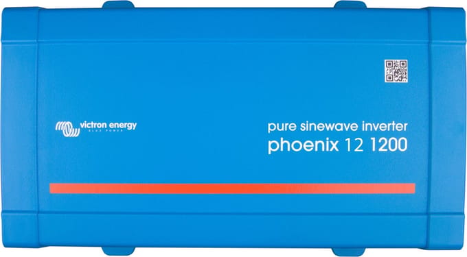 Victron Omvormer Phoenix 12/1200 VE. Direct IEC outlet