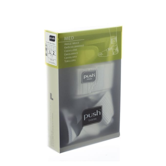 Push Med Enkelbrace - Maat: 2 (29-32 cm) - Zijde: Links