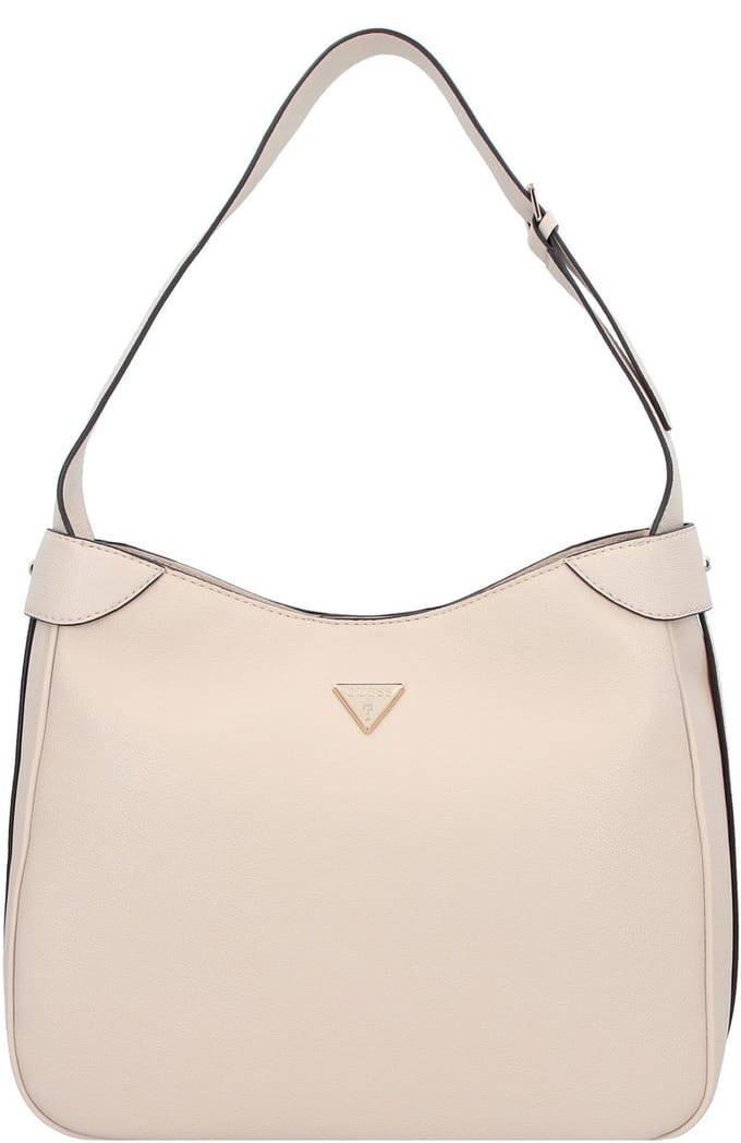 GUESS Schoudertas Fedora Hobo Bag Bone Crème