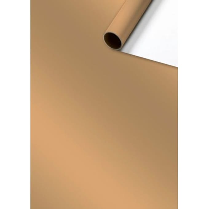Stewo cadeaupapier uni goud, formaat 70 x 150 cm