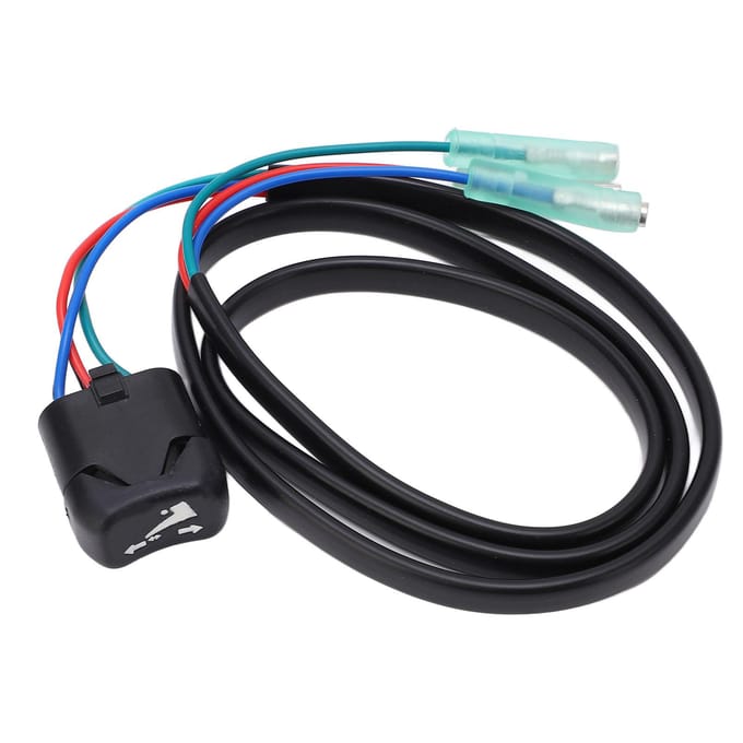 Trim- en Tilt-schakelaar 37850 90J00 ABS Vervanging voor Suzuki Buitenboordmotor Afstandsbedieningskast black