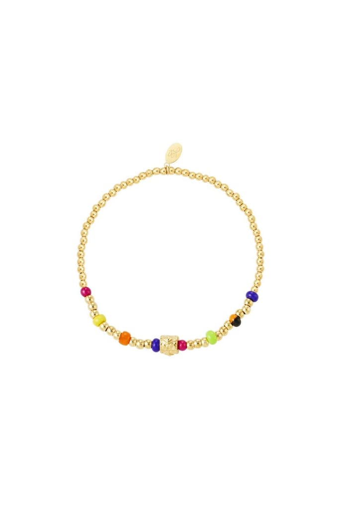 Yehwang - Armband - Kralen - Goud