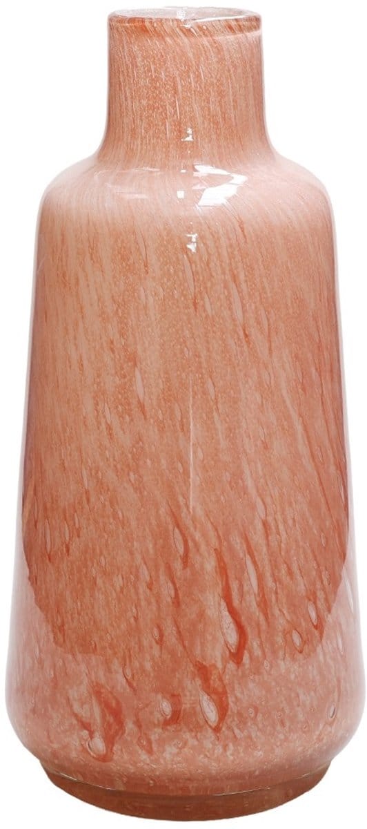 FlesVaas Jana Elite | Mondgeblazen glas | Roze | D18 x H35 cm