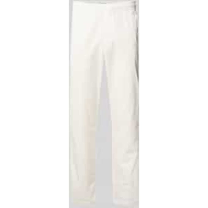 Pull-on broek in linnenlook met steekzakken