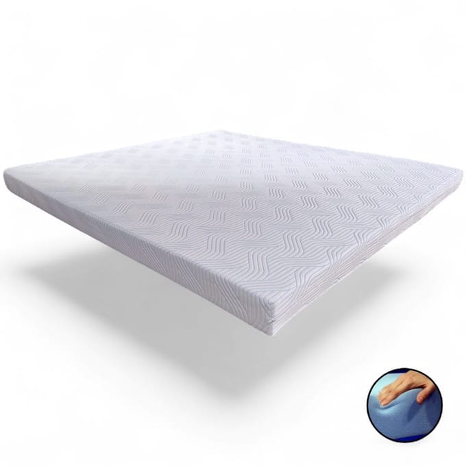Topper 140x190 - Coolrest Plus - HR65 Koudschuim - 14cm Dik - Ondersteunend & Drukverdelend