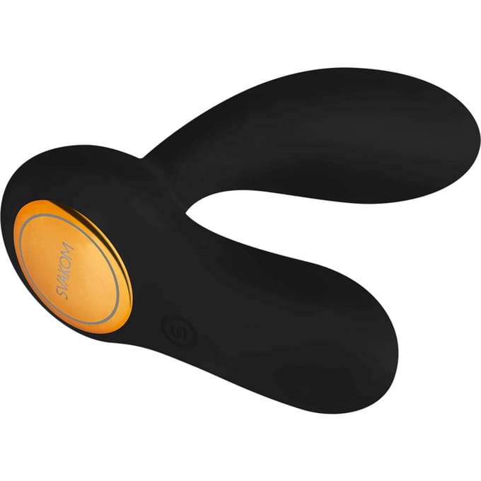 Svakom Vick Vibrator - Remote Control Prostaat Vibrator - Zwart