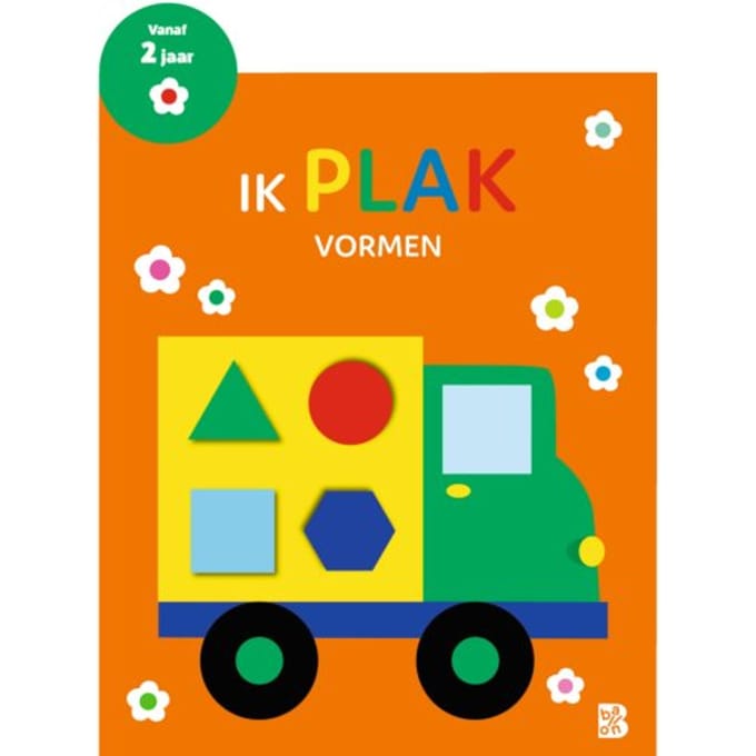 Ik Plak - Vormen - Mijn Eerste Stickerboek