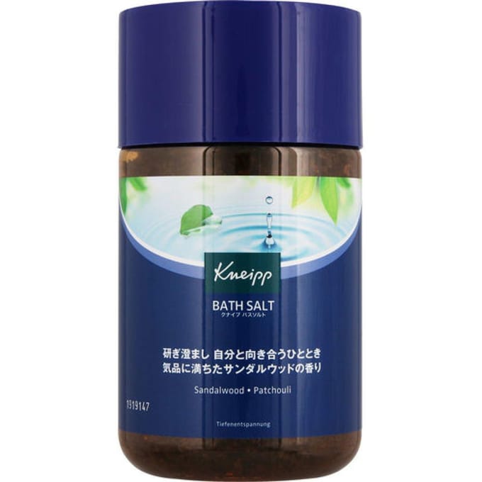 Kneipp Japan - Bath Salt Sandalwood & Patchouli 850g