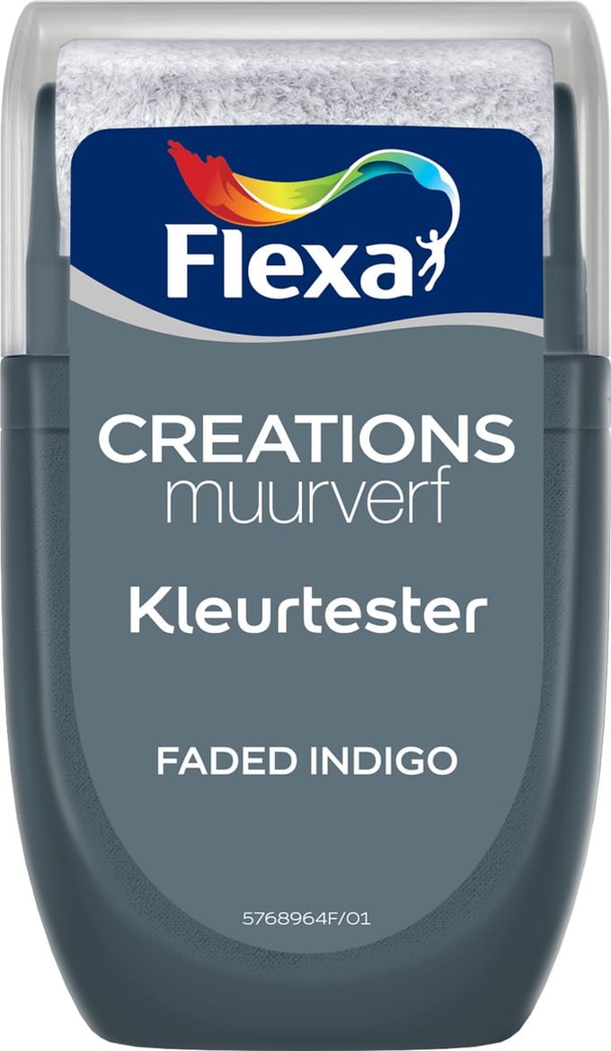 Flexa Creations Verftester - Mat - Faded Indigo - 30ml