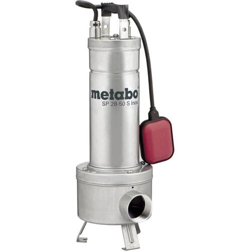 Metabo 6.04114.00 SP 28-50 S Inox Dompelpomp voor vervuild water 28000 l/h 12 m