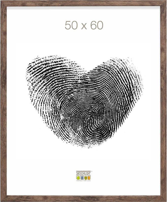 Deknudt Frames fotolijst S45RH3 - bruin - hout - 50x60 cm