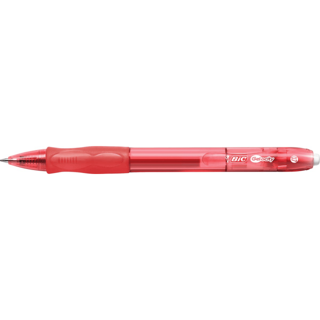 Gelschrijver Bic Gel-ocity medium rood