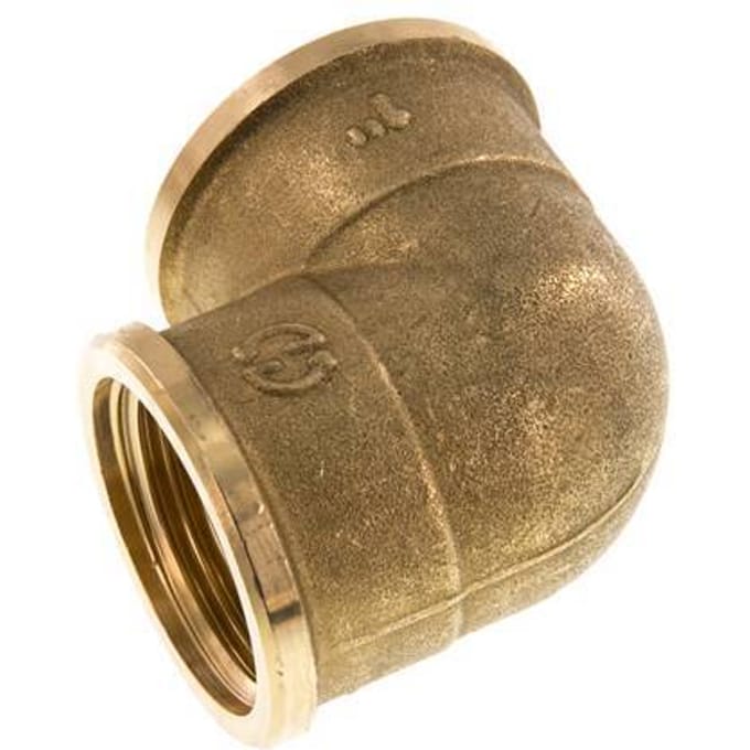 G 1'' Messing L-Fitting 90graden 16 Bar