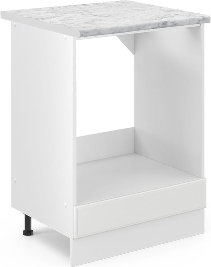 Vicco R-Line Ovenombouwkast – 60 cm, WB Marmer Wit Landhuis