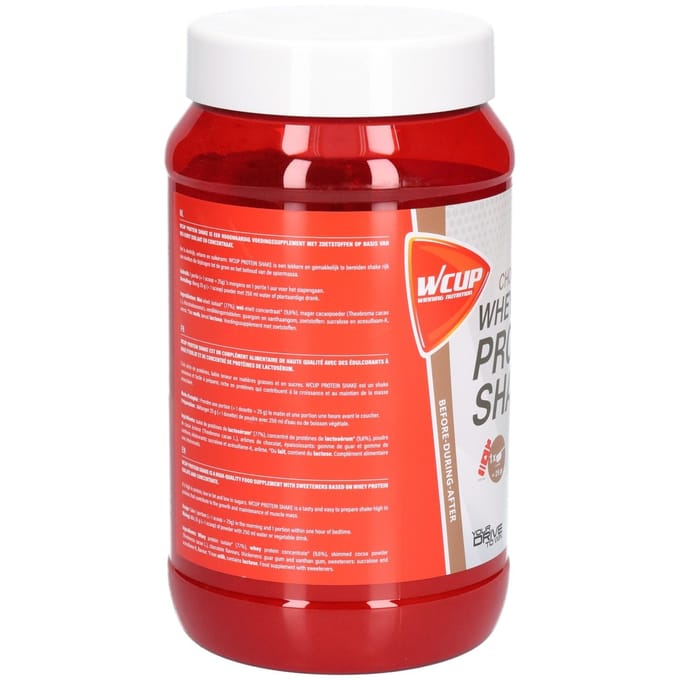 Wcup - Whey Isolate Protein Shake Chocolade 600 Gram