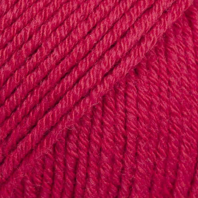 DROPS Cotton Merino Uni Colour - 06 rood - Wol/Katoen Garen