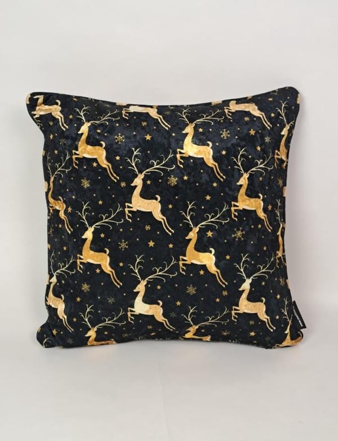 Madison sierkussen 45x45cm Rendier Goud