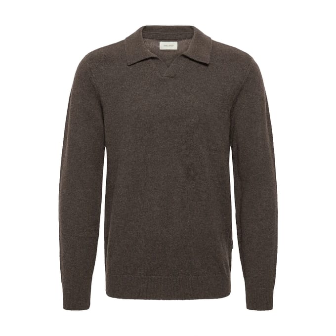 Blend - BHBRANKO POLO SPLITN NOOS - Heren - Gebreide truien