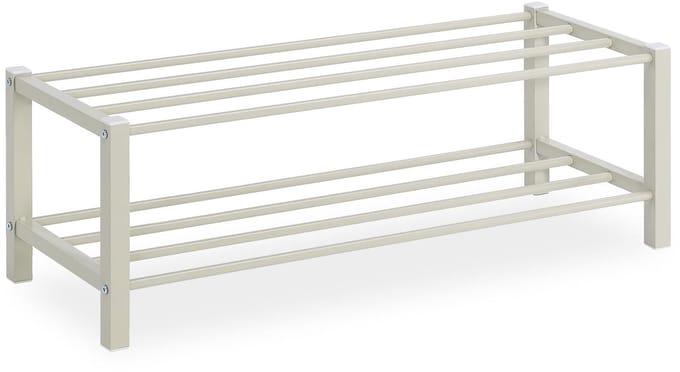 Schoenenrek NAVAN met 2 planken – beige