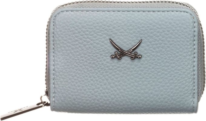 Sansibar Portemonnee Zip Wallet Blue Lichtblauw